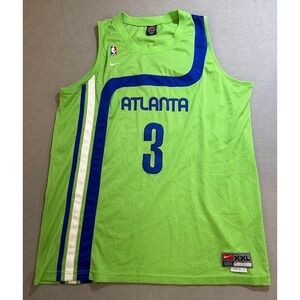 Atlanta‎ Hawks Nike NBA Jersey #3 Shareef Green NBA Sleeveless XXL +2 Length